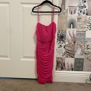 bodycon strap up back